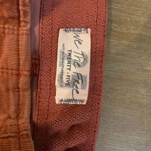 free people flare corduroy pants